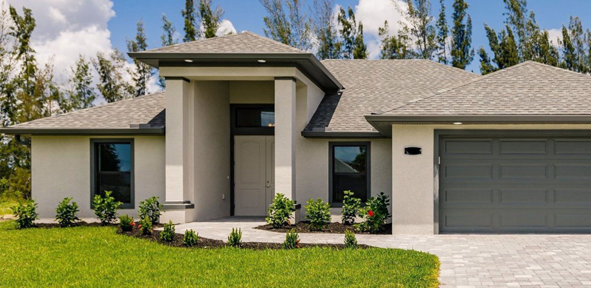 The Hampton exterior example