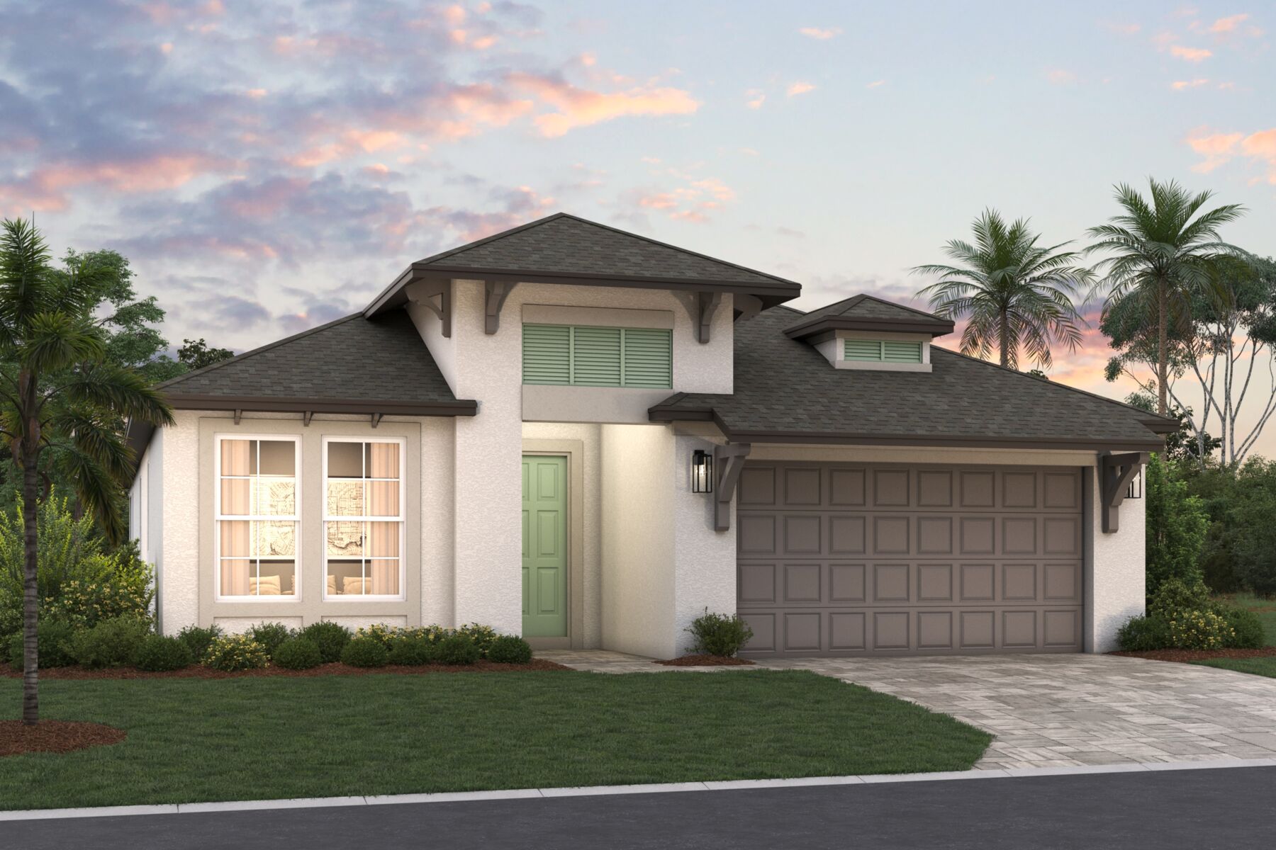 Calusa exterior example